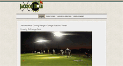 Desktop Screenshot of jacksonholedrivingrange.com